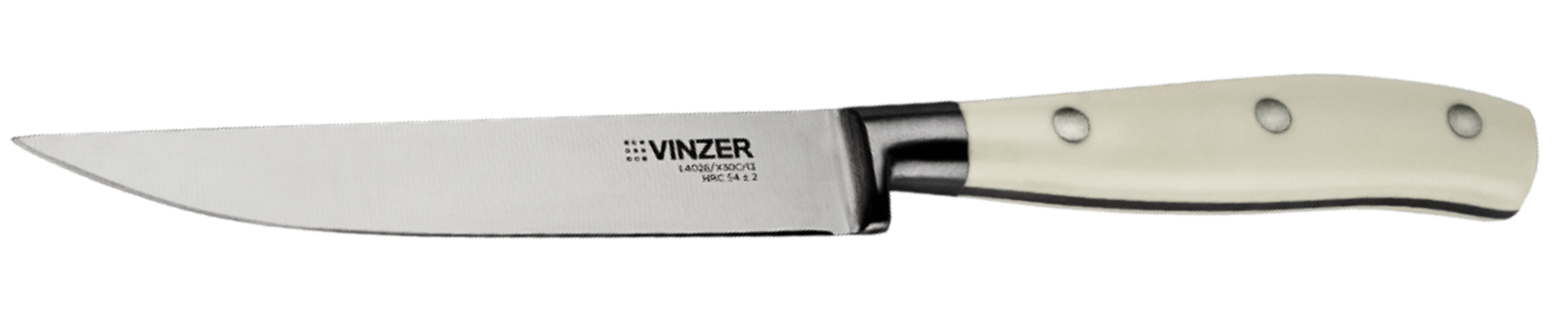 Нож кухонный Vinzer Ivory Line 12.7 см (50274) - Фото 1