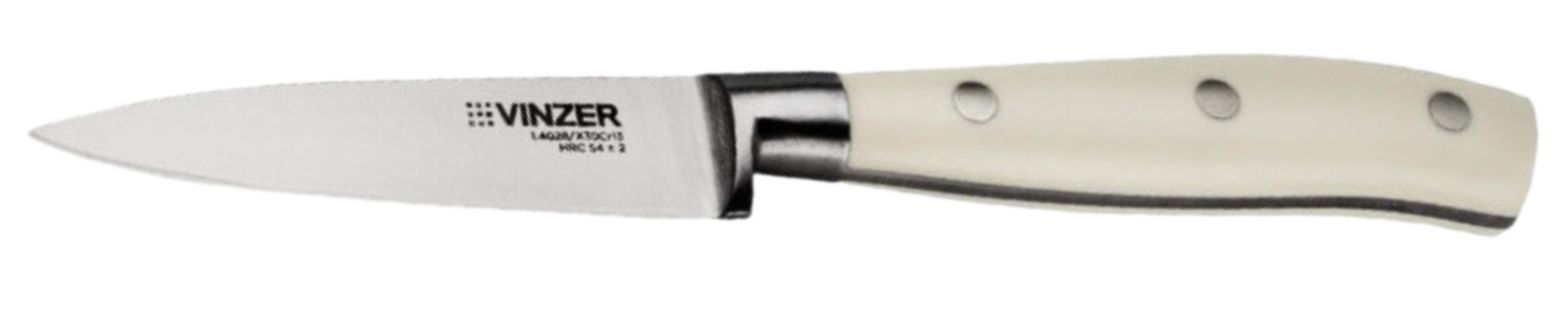 Нож для овощей Vinzer Ivory Line 8.7 см (50273) - Фото 1