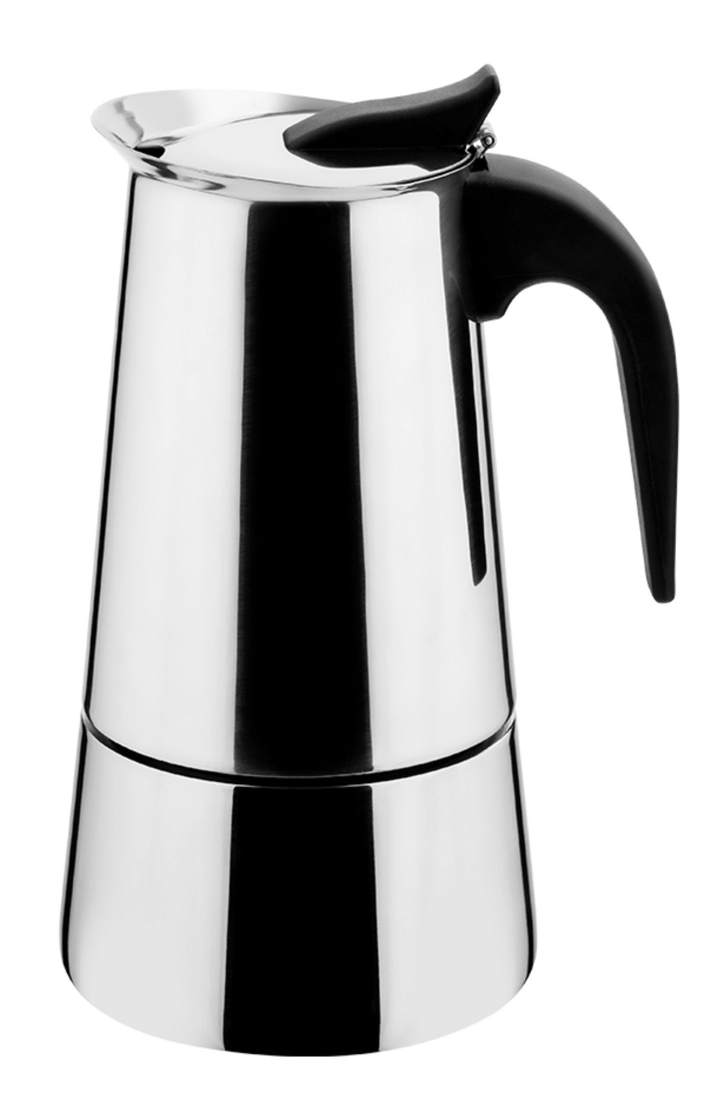 Кофеварка гейзерная Vinzer Moka Inox Induction (50393) - Фото 1