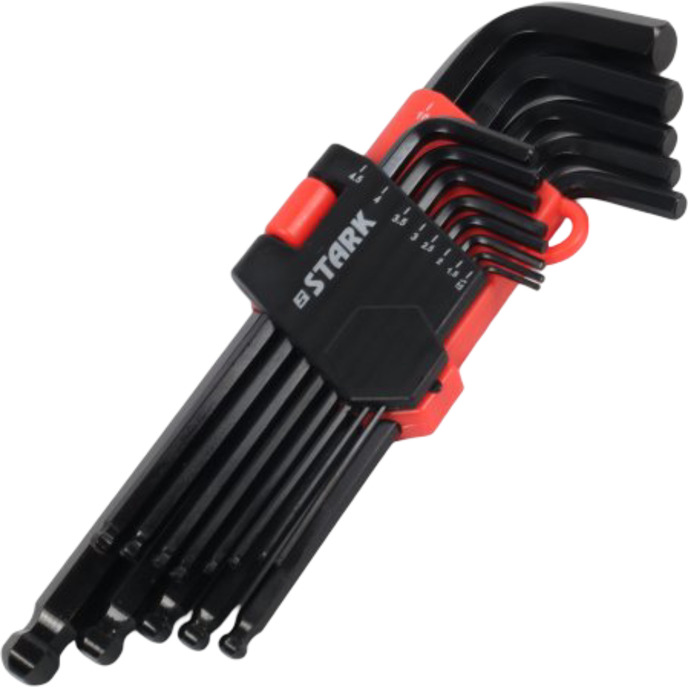 Купити Набір шестигранних ключів Stark HEX 13 шт. (502301013) - Фото 1 Набір шестигранних ключів Stark HEX 13 шт. (502301013) - Фото 1