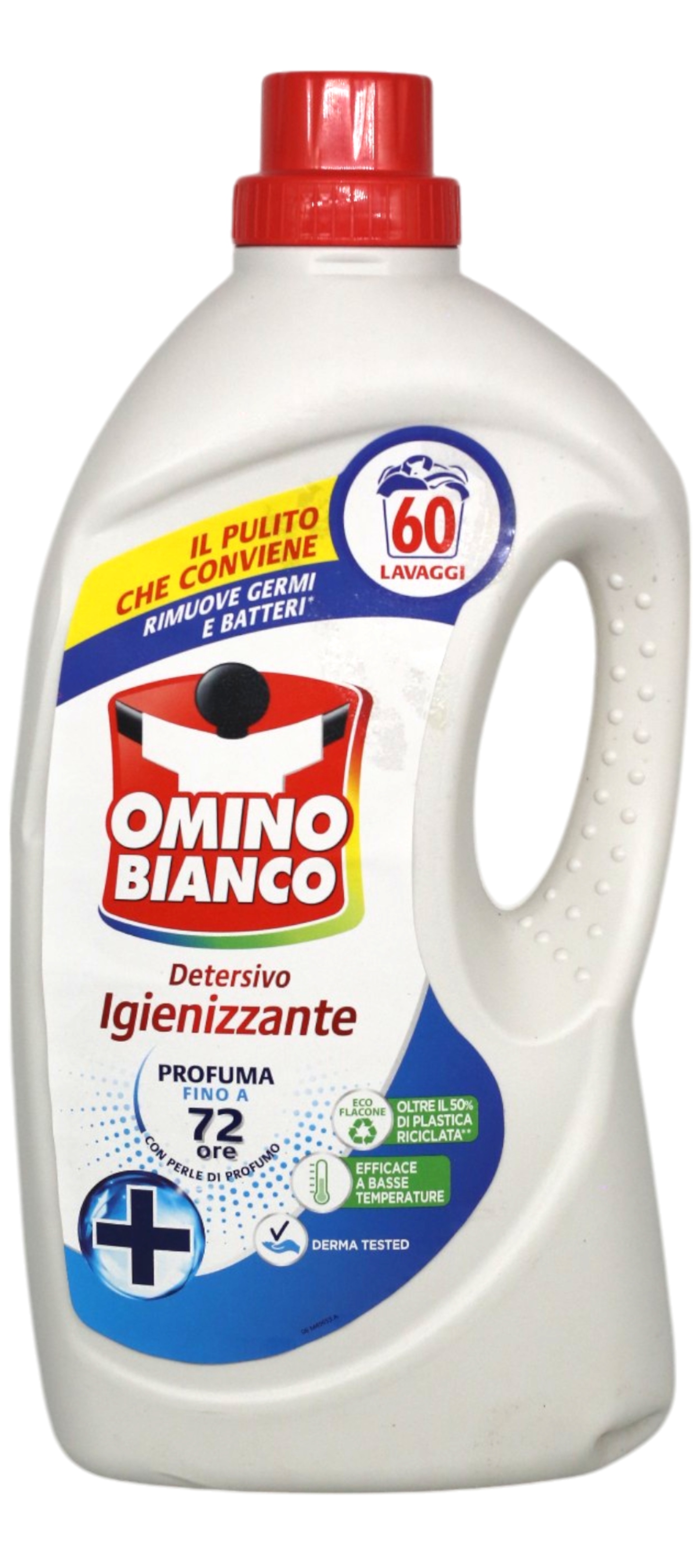 Гель для стирки Omino Bianco Detersivo+Igienizzante 2,4 л (ODDI240060) - Фото 1