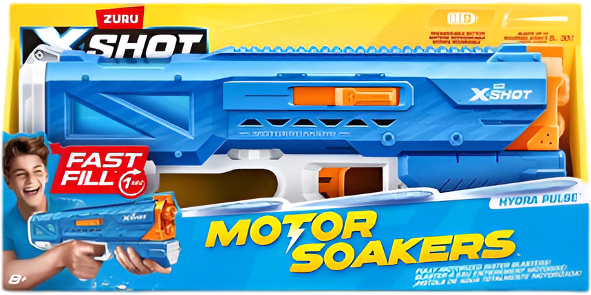 Водяной бластер ZURU X-Shot Fast Fill Small Motor Soaker (118158) - Фото 1