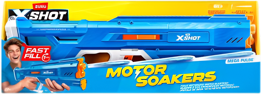 Водяной бластер ZURU X-Shot Fast Fill Medium Motor Soaker (118159) - Фото 1