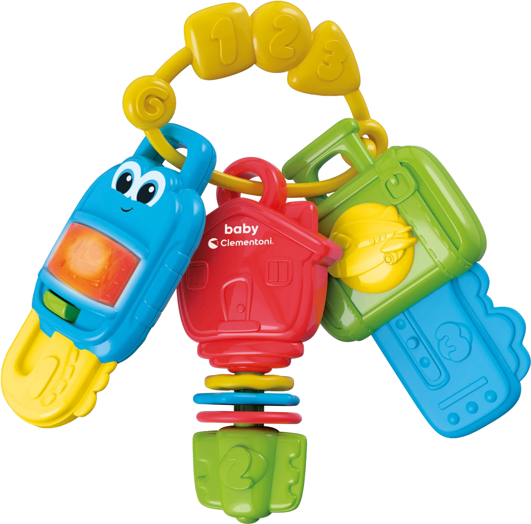 Погремушка Clementoni Multi-activity Keys (17914) - Фото 1