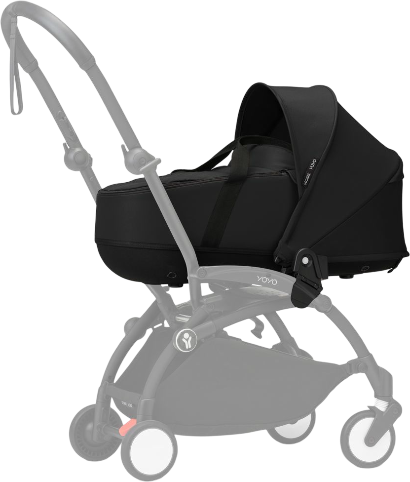 Люлька для коляски Stokke YOYO newborn shell Black (646303) - Фото 1