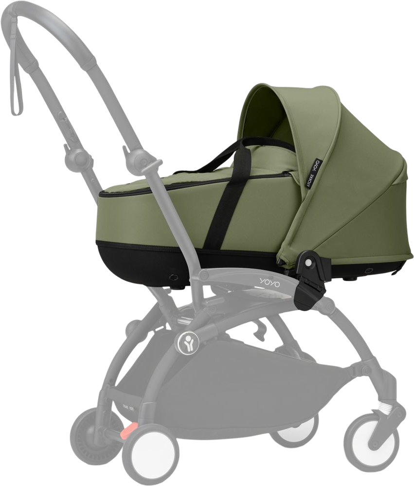 Люлька для коляски Stokke YOYO newborn shell Olive (646311) - Фото 1