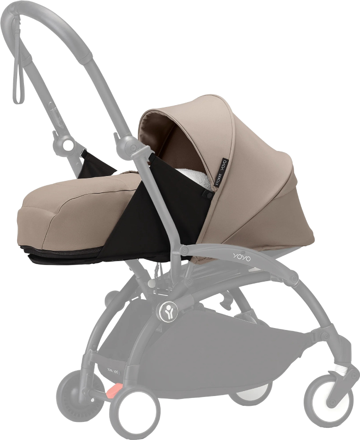 Люлька для коляски Stokke YOYO 0+ Taupe (646204) - Фото 1