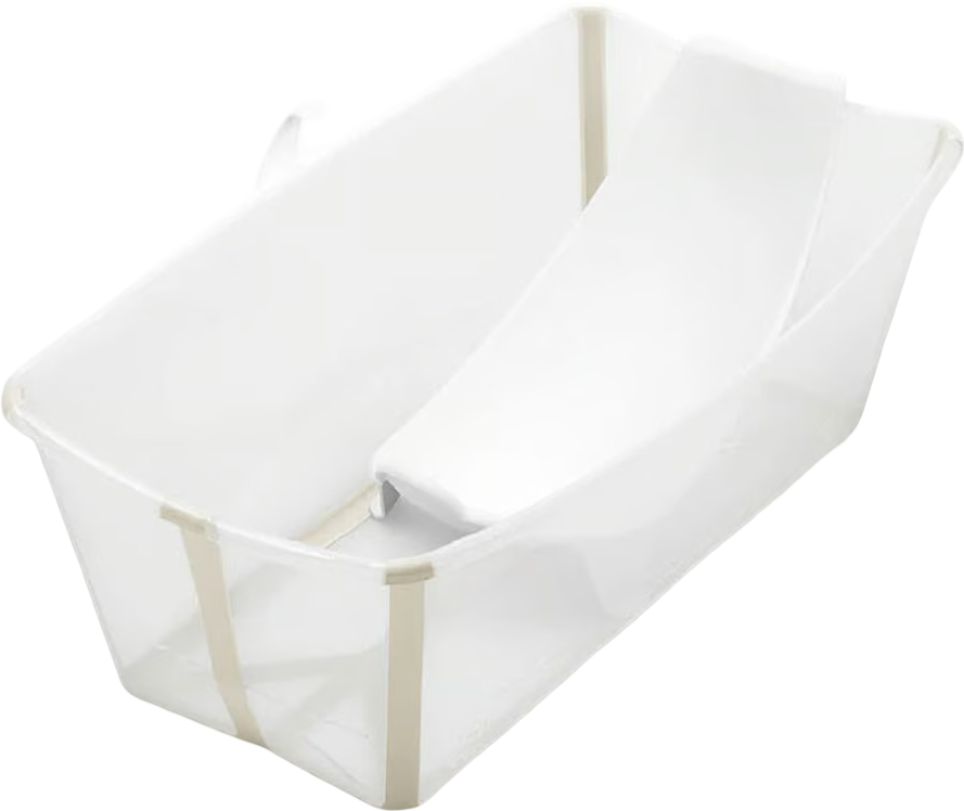 Детская ванночка Stokke Flexi Bath и подставка Sandy Beige (531512) - Фото 1