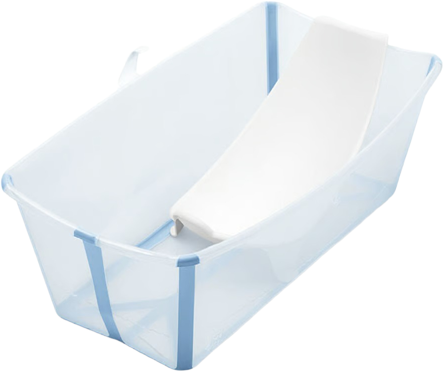 Детская ванночка Stokke Flexi Bath и подставка Ocean Blue (531513) - Фото 1