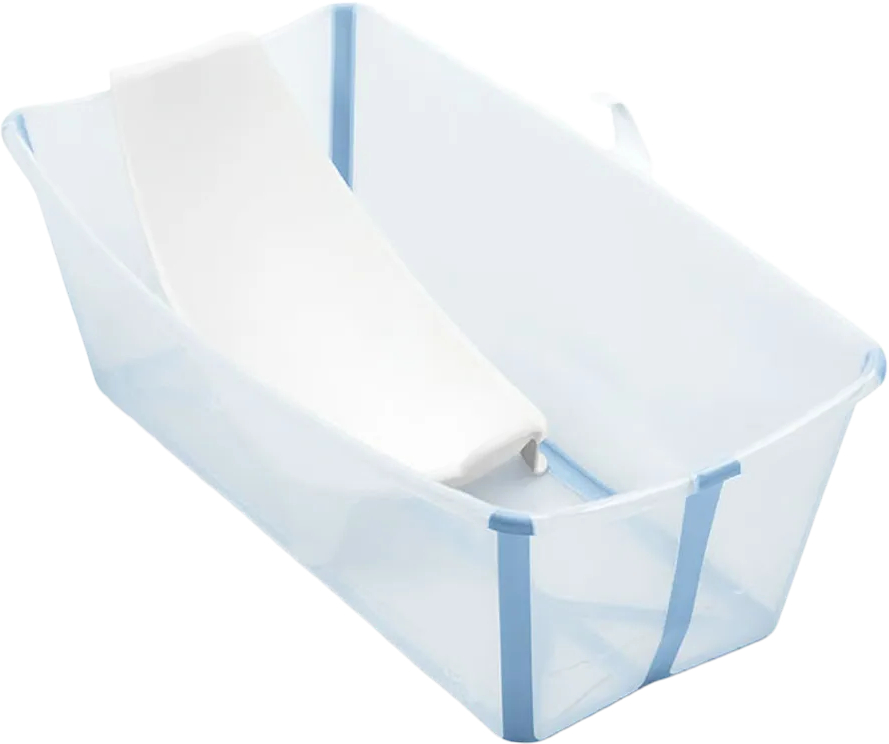 Детская ванночка Stokke Flexi Bath и подставка Ocean Blue (531513) - Фото 1