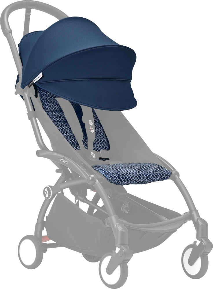 Комплект текстиля для коляски Stokke YOYO 6+ Air France Blue (646407) - Фото 1