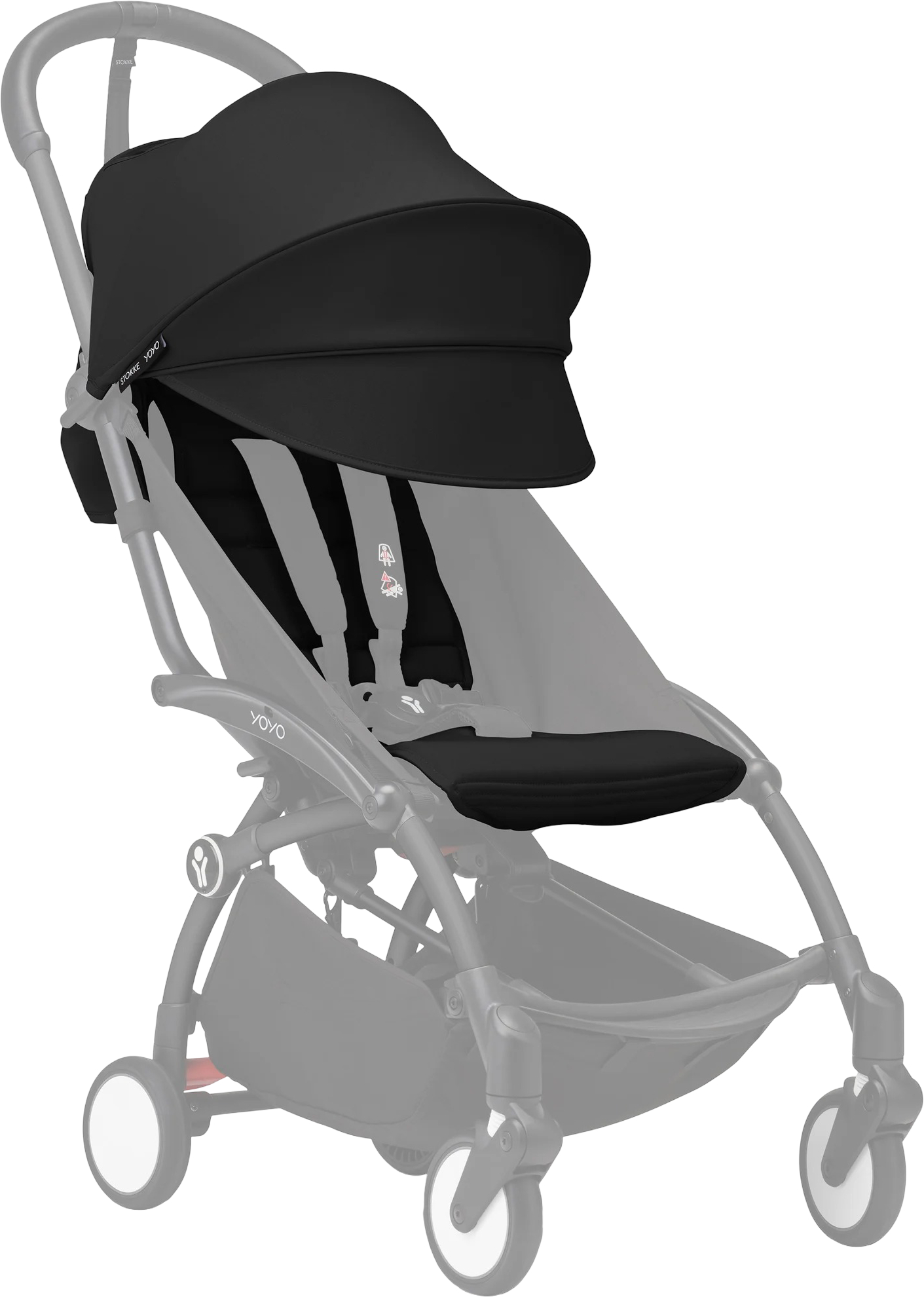 Комплект текстиля для коляски Stokke YOYO 6+ Black (646403) - Фото 1