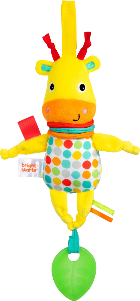 Подвеска Bright Starts музыкальная Pull Play & Boogie Жирафа (13088) - Фото 1