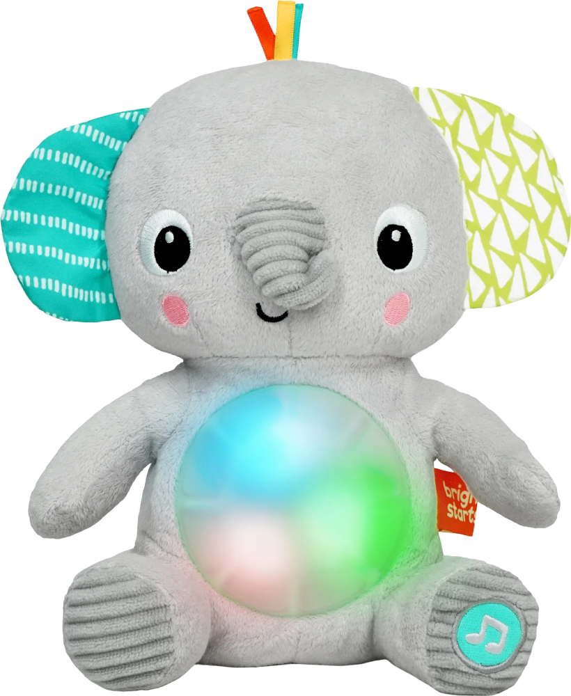 Нічник-іграшка Bright Starts Слоненя Hug-a-bye Baby (12498) - Фото 1