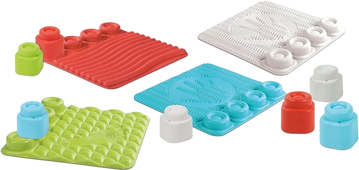 Игровой набор для малыша Clementoni с конструктором Sensory Path серия Soft Clemmy (17352) - Фото 1