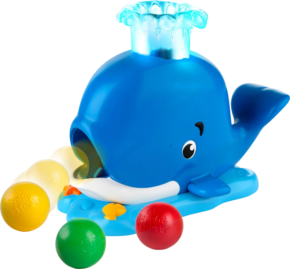 Интерактивный сортер Bright Starts Silly Spout Whale Popper (10934) - Фото 1