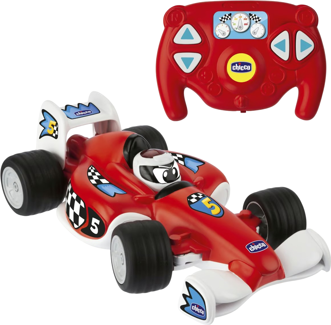 Радиоуправляемый автотранспорт Chicco Гонщик Том серии Turbo Team (11333.00) - Фото 1