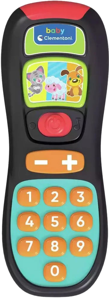 Интерактивная игрушка пластиковая Clementoni Baby Remote Control (17910) - Фото 1