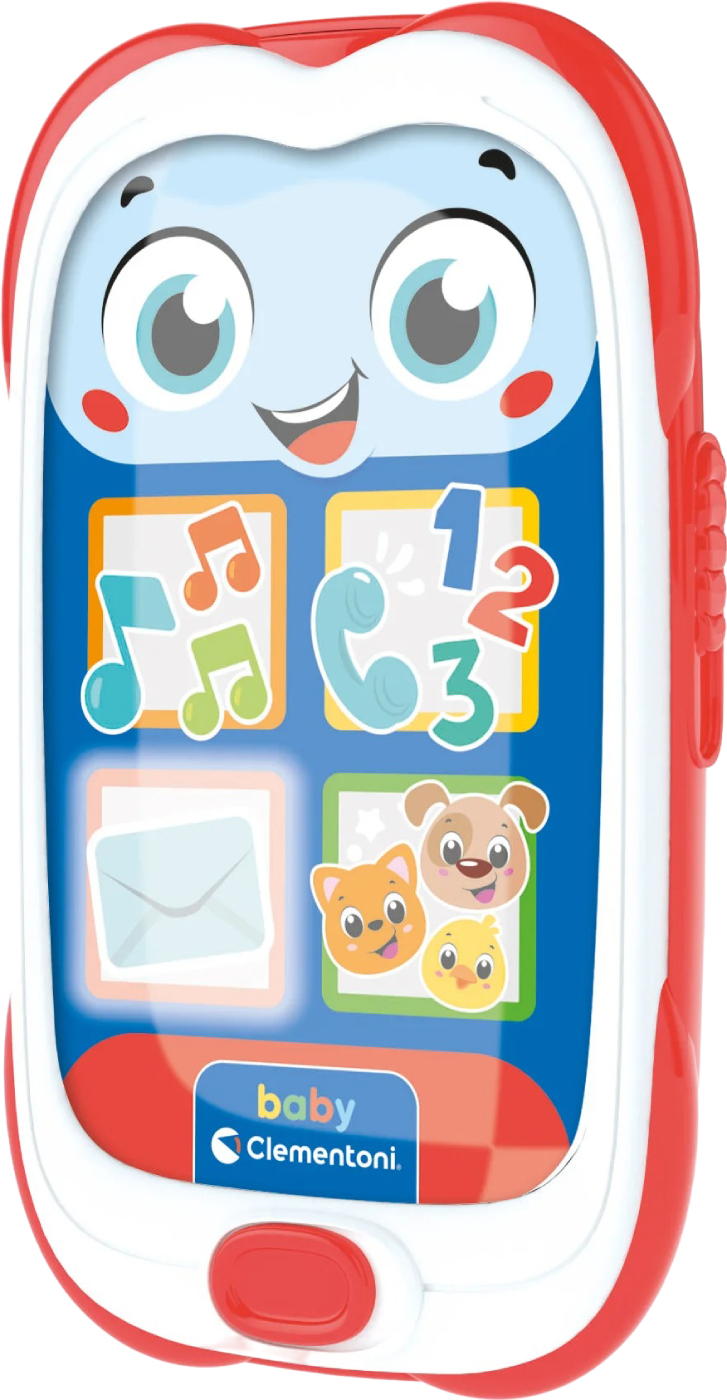 Интерактивная игрушка пластиковая Clementoni Baby Smartphone (17912) - Фото 1