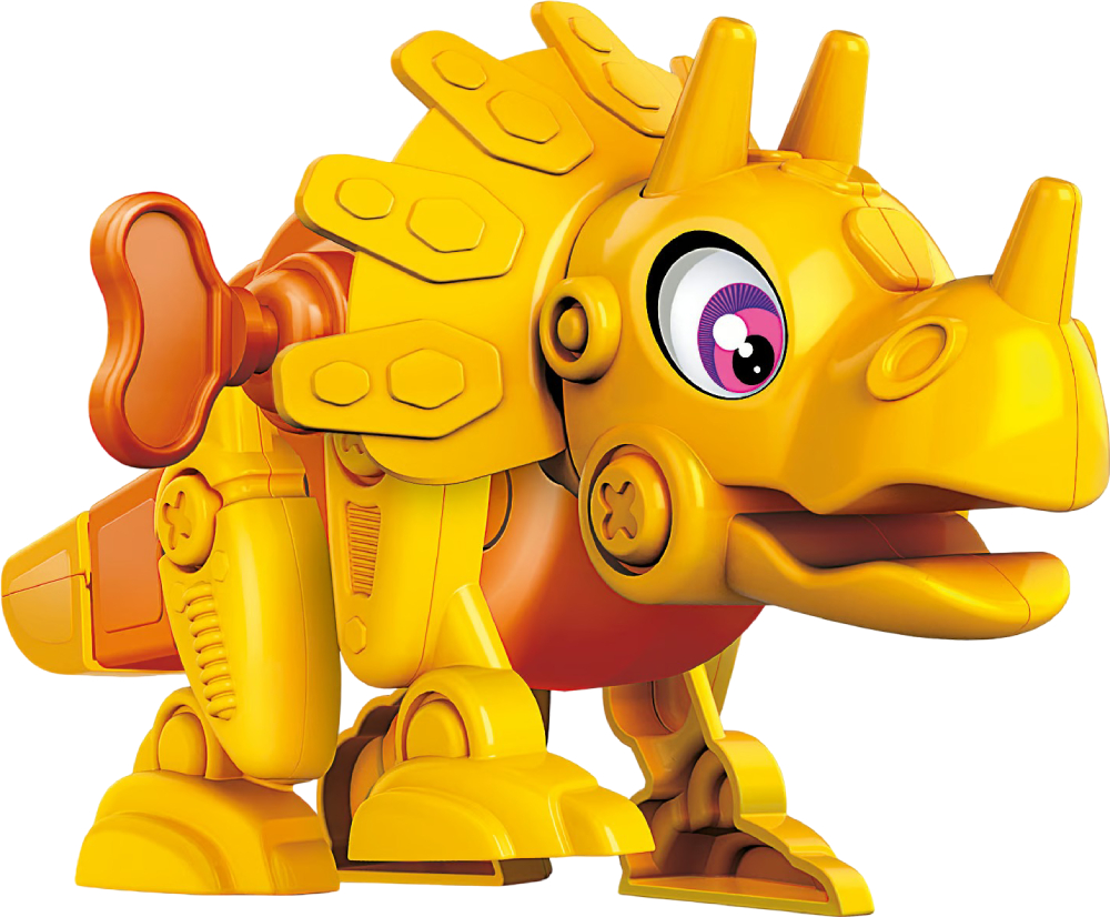 Робот-трансформер Clementoni Dino Bot Triceratops серия Science & Play (75074) - Фото 1