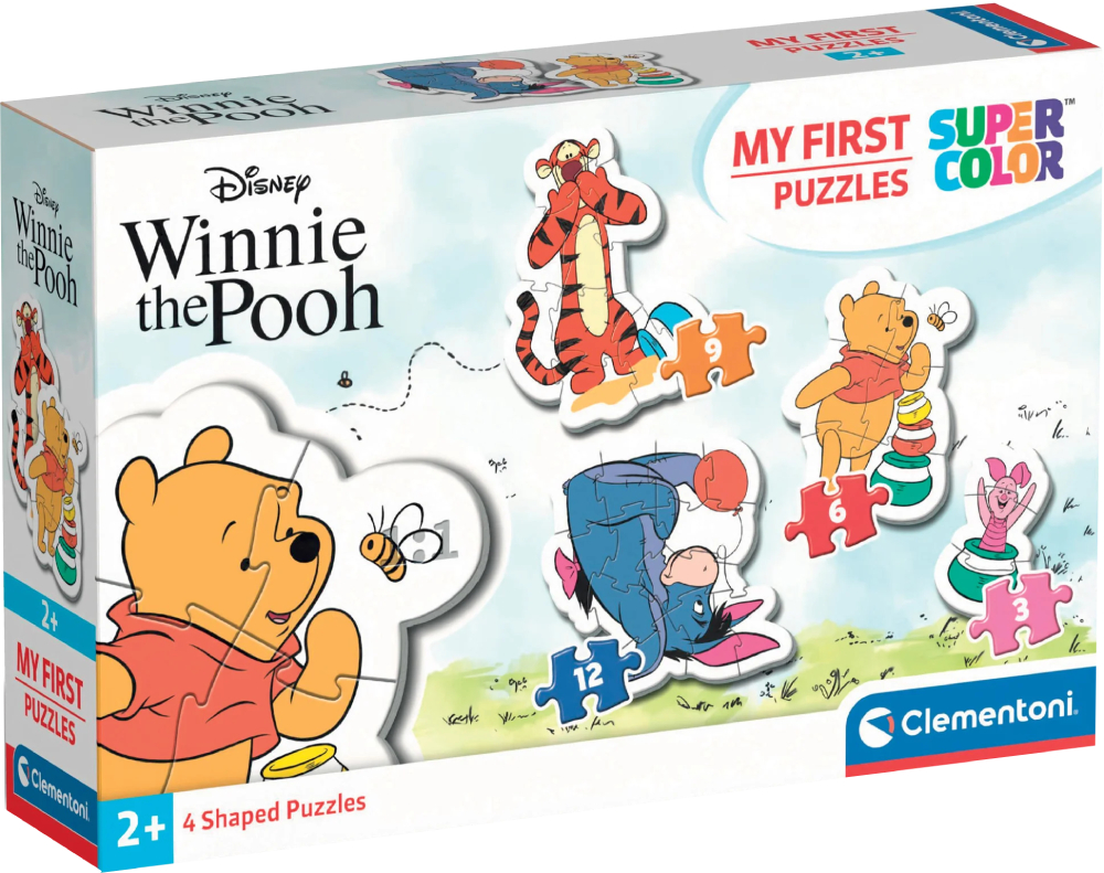 Пазли картонні (до 2 років) Clementoni Winnie the Pooh серія My First Puzzles (20820) - Фото 1