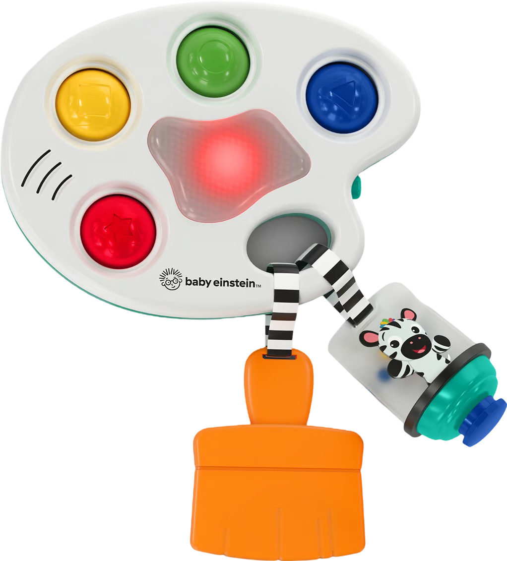 Интерактивная игрушка пластиковая Baby Einstein Color Palette Popper (16710) - Фото 1