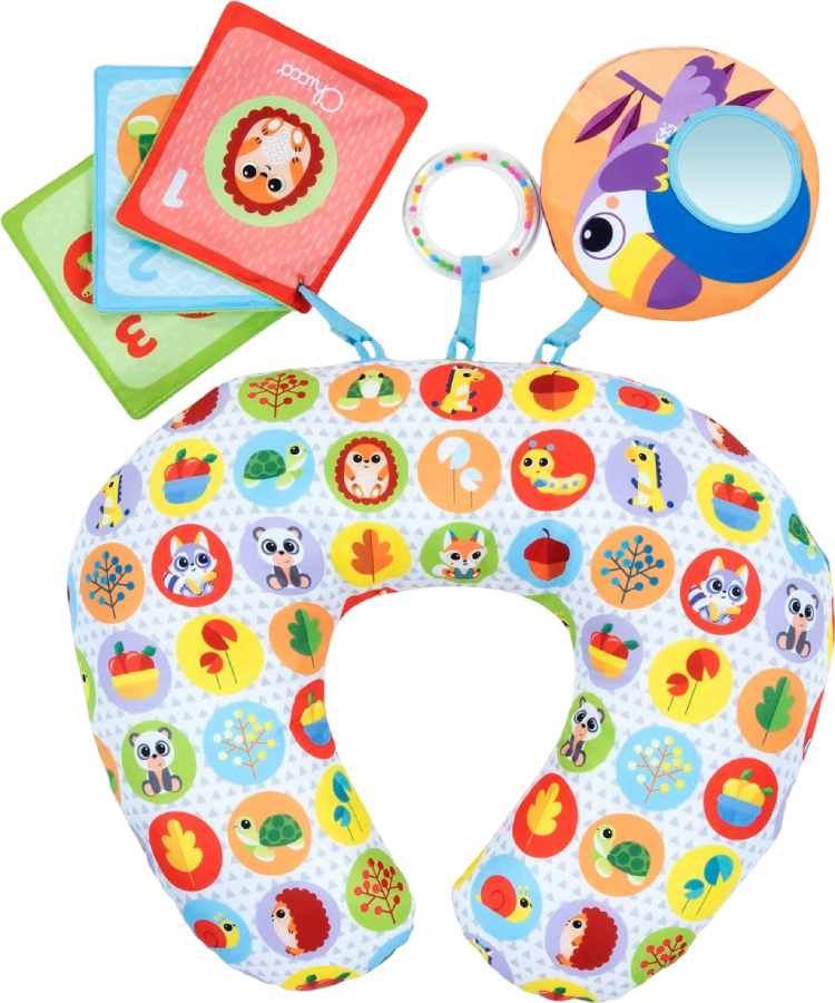 Развивающая подушка-коврик Chicco Animal Tummy Time (11351.00) - Фото 1