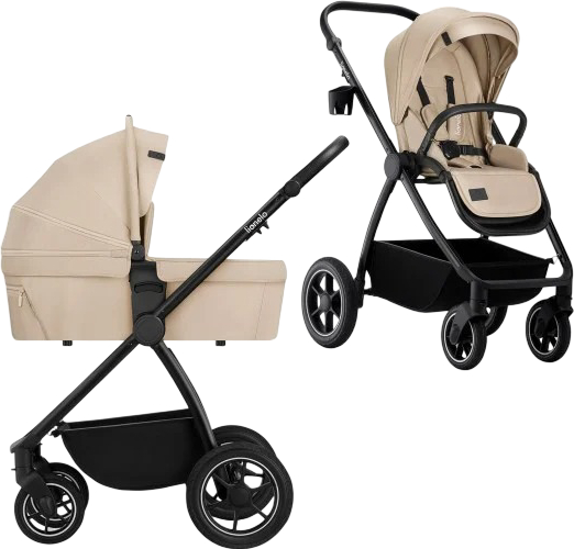 Коляска универсальная 2 в 1 Lionelo Meril Beige Sand - Фото 1