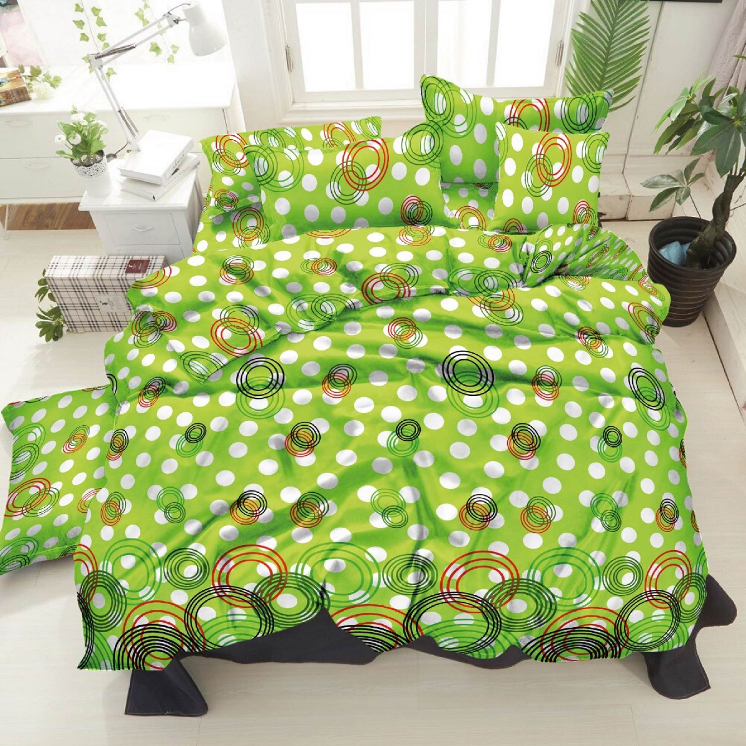 Комплект постельного белья Zastelli Green бязь Gold 20х220 см зеленый (30-0263) - Фото 1