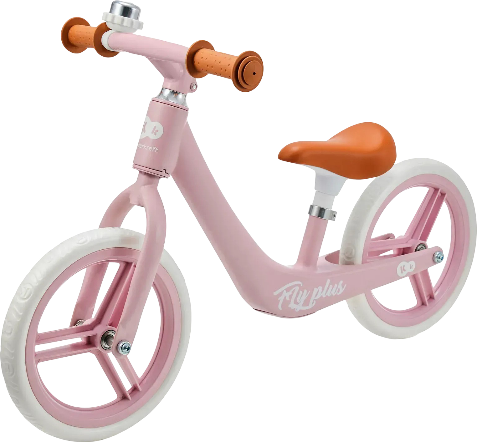 Беговел Kinderkraft Fly Plus Pink (KRFLPL00PNK0000) - Фото 1
