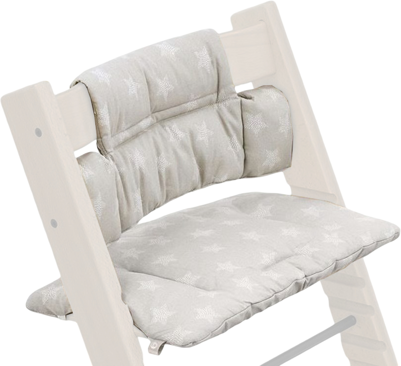 Чехол гигиенический на стульчик для кормления Stokke Tripp Trapp от 18 мес Stars Silver (100370) - Фото 1