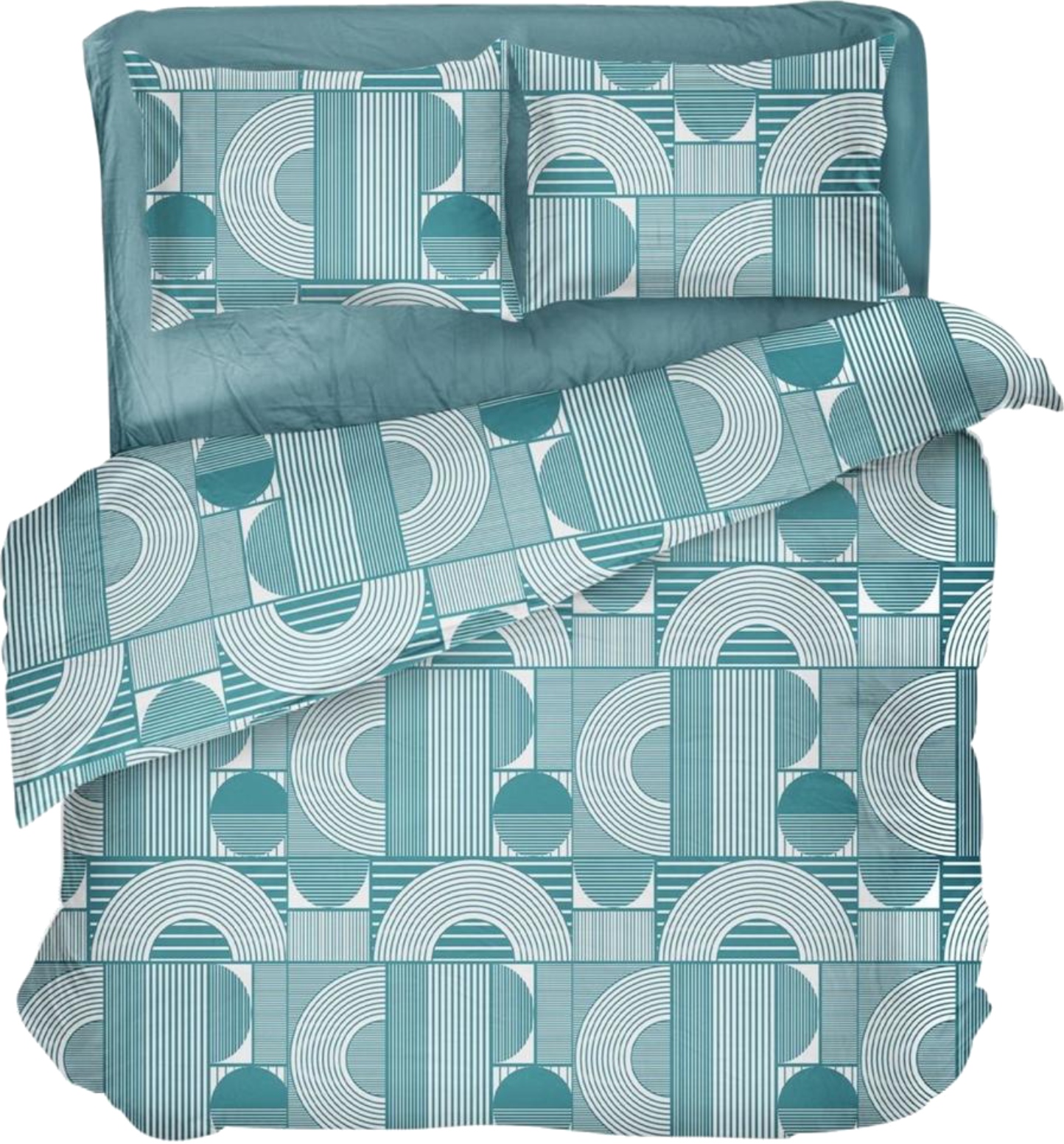 Комплект постельного белья DAISY микрофибра Cozy Stripe 200х215 (4820288221975) - Фото 1
