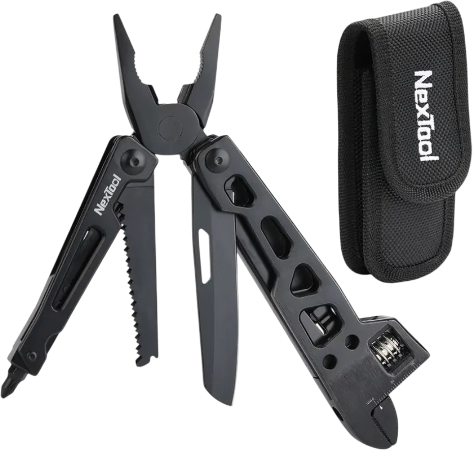 Мультитул NexTool Vanguard Multifunctional Wrench Black (NE20131) - Фото 1