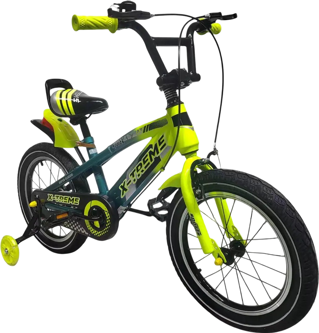 Двухколёсный велосипед X-Treme SHUTTLE 25.16-02 Yellow - Фото 1