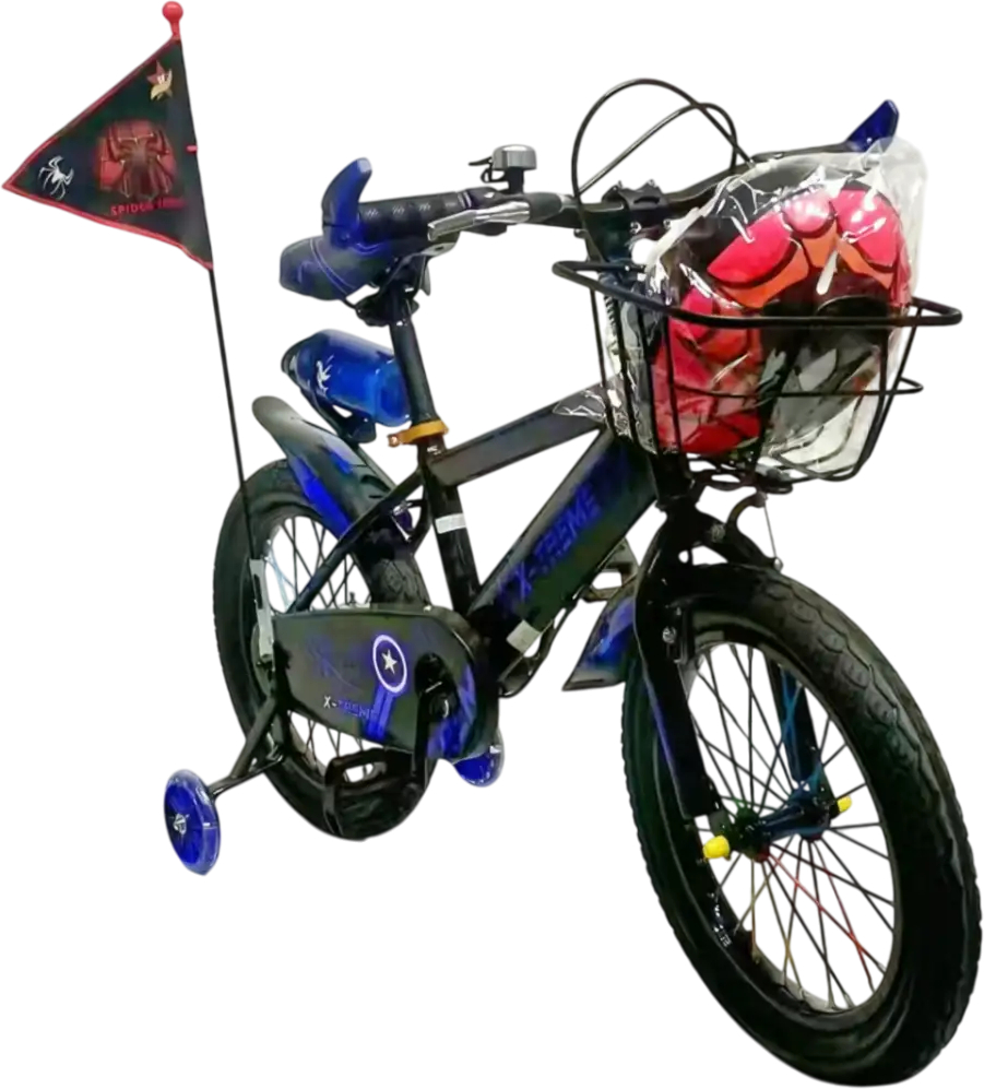 Двухколёсный велосипед X-Treme SPIDER 25.16-07 Black/Blue - Фото 1