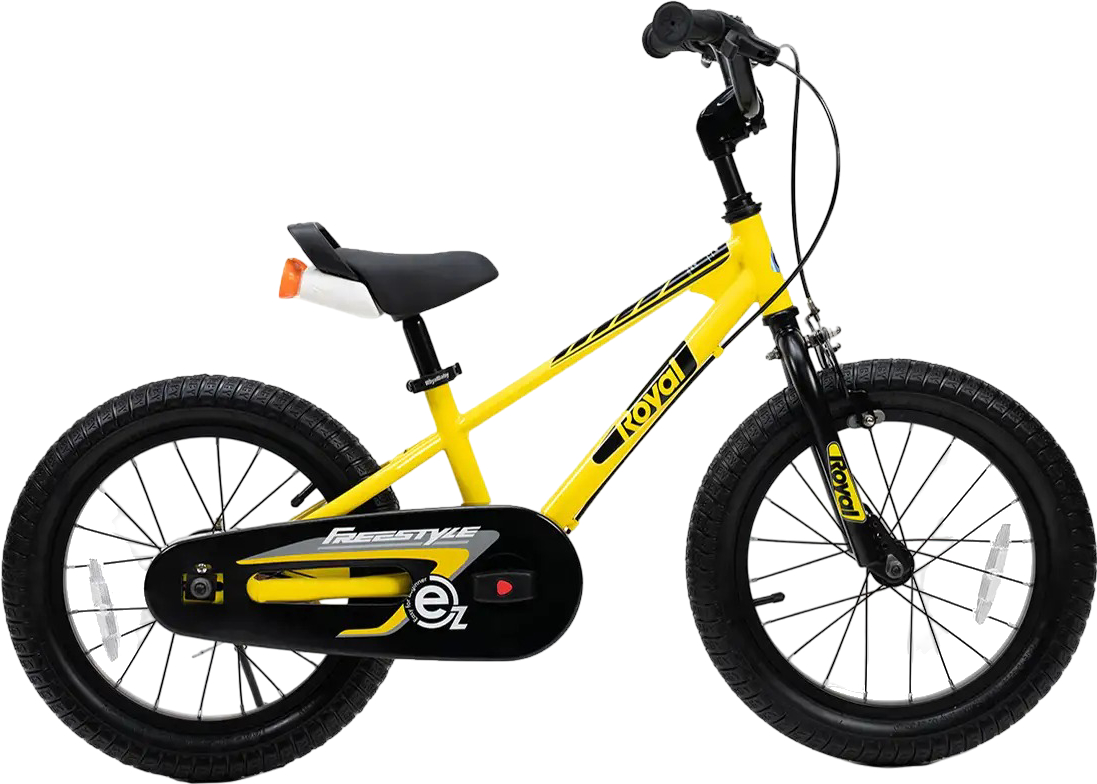 Двухколёсный велосипед RoyalBaby EZ FREESTYLE 25.14-02 Yellow - Фото 1