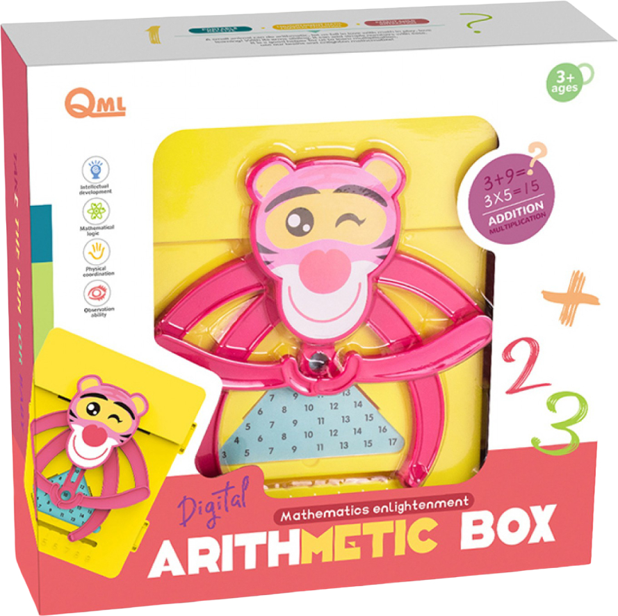 Настольная игра развивающая (3-4 года) QML математическая игра (M9G) - Фото 1