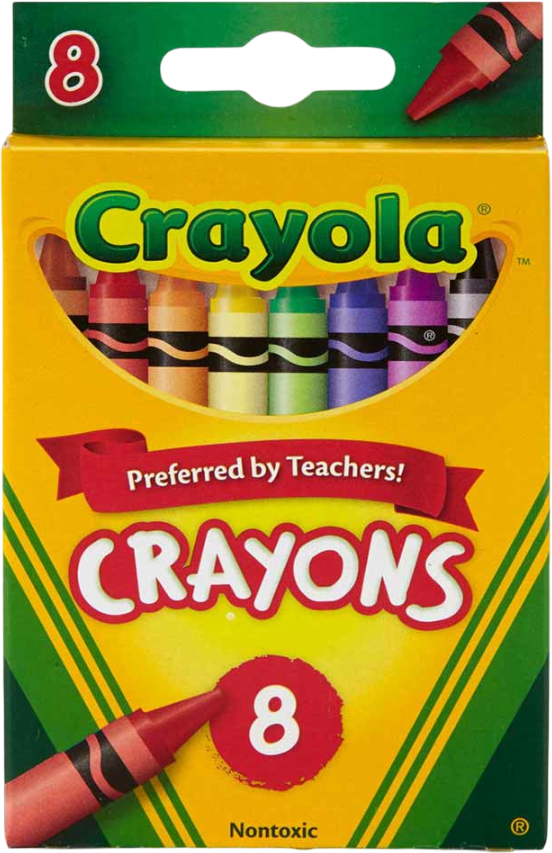 Набір воскової крейди Crayola 8 шт. (52-3008) - Фото 1