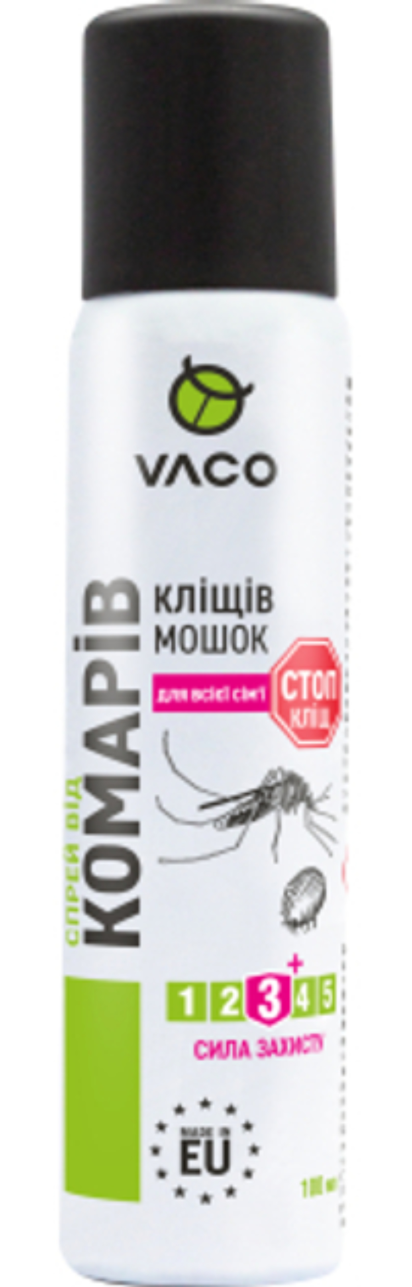 Спрей от насекомых VACO от комаров, клещей и мошек, экзотик 100 мл (5901821952392) - Фото 1