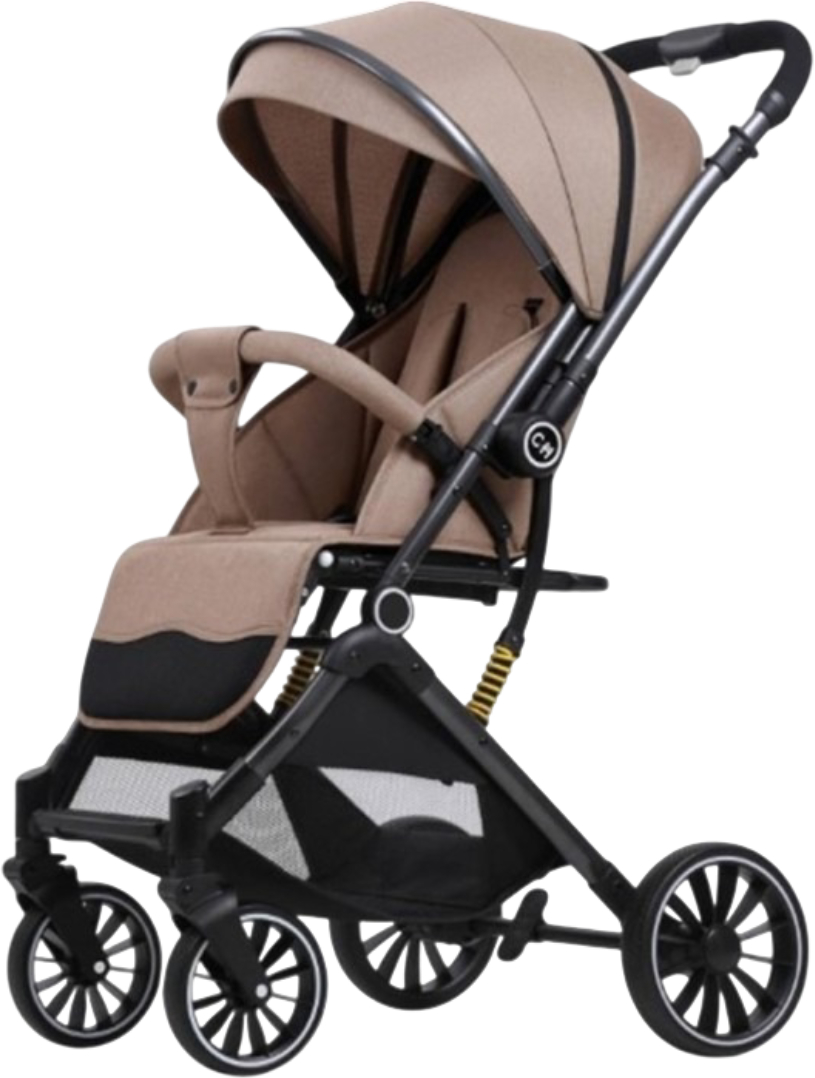 Купить Коляска прогулочная 525Baby Khaki (бежевая) - Фото 1 Коляска прогулочная 525Baby Khaki (бежевая) - Фото 1