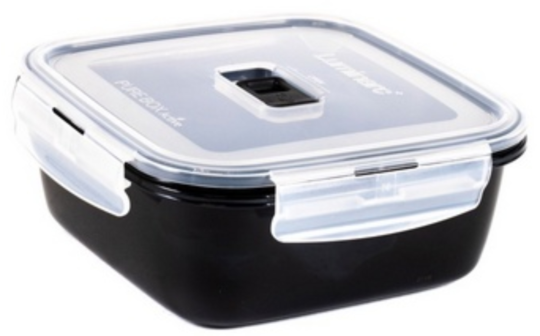 Ємність для зберігання Luminarc Pure Box Active Black 1220 мл (V1475) - Фото 1