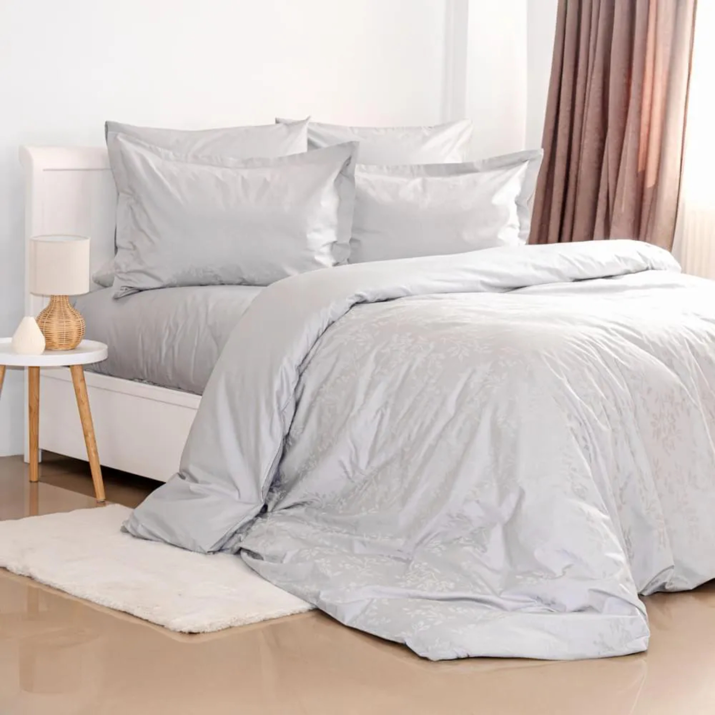 Комплект постельного белья ТЕП Grace Jacquard Light Grey (2-04547_31833) - Фото 1