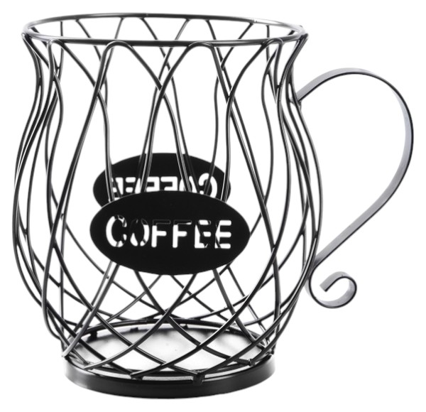 Емкость для фруктов Viva LACY MUG BLACK 18x14x9.5 см (B090060) - Фото 1