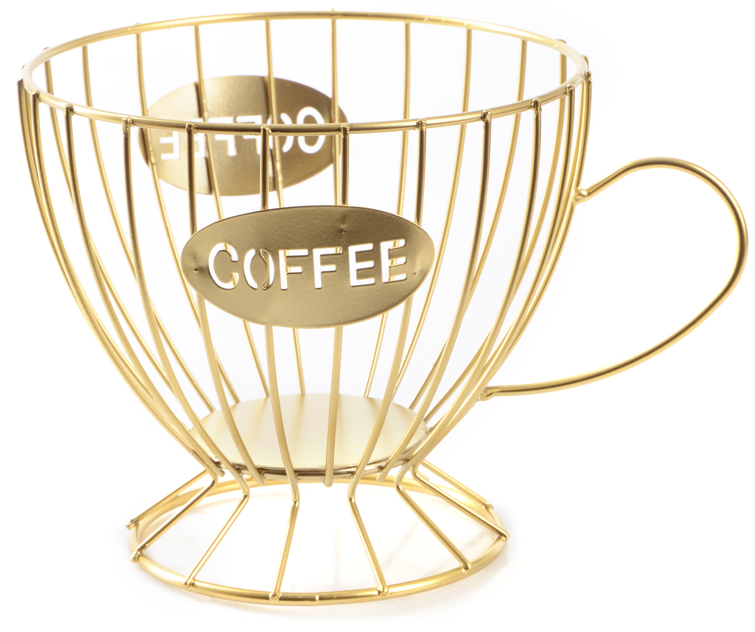 Емкость для фруктов Viva LACY CUP GOLD 19.5x14x10.5 см (B090061) - Фото 1