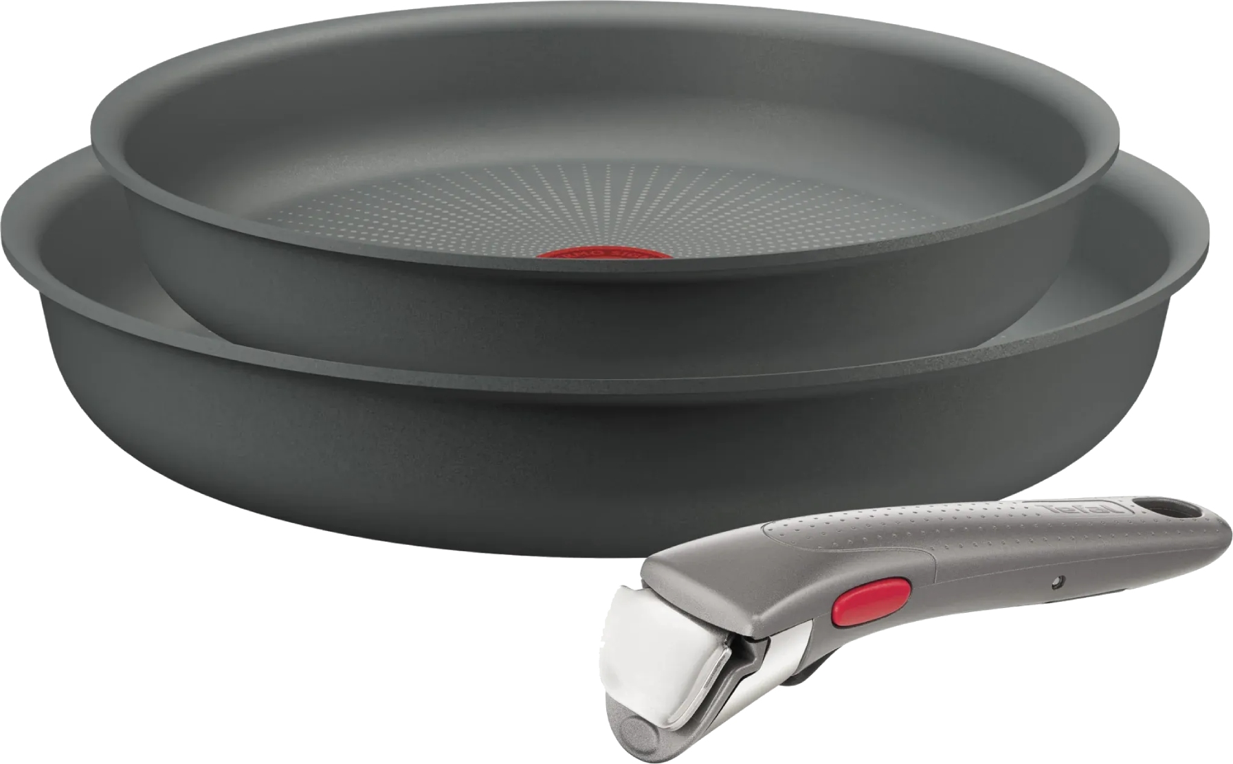Набор сковород со съемной ручкой Tefal L8019353 Ingenio Halo 3 пр - Фото 1