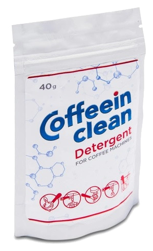 Средство для удаления масляного налета Coffeein clean Detergent порошок 40г - Фото 1