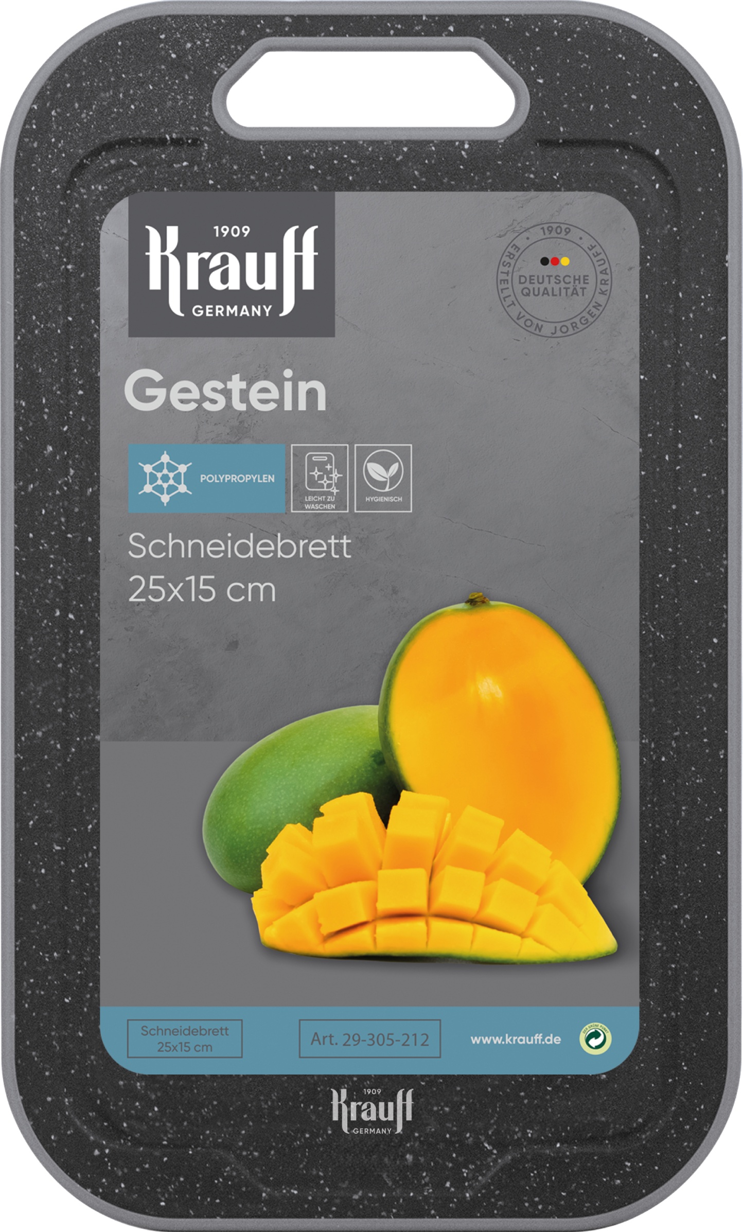 Разделочная доска Krauff 29-305-212 25x15x0.7 см - Фото 1