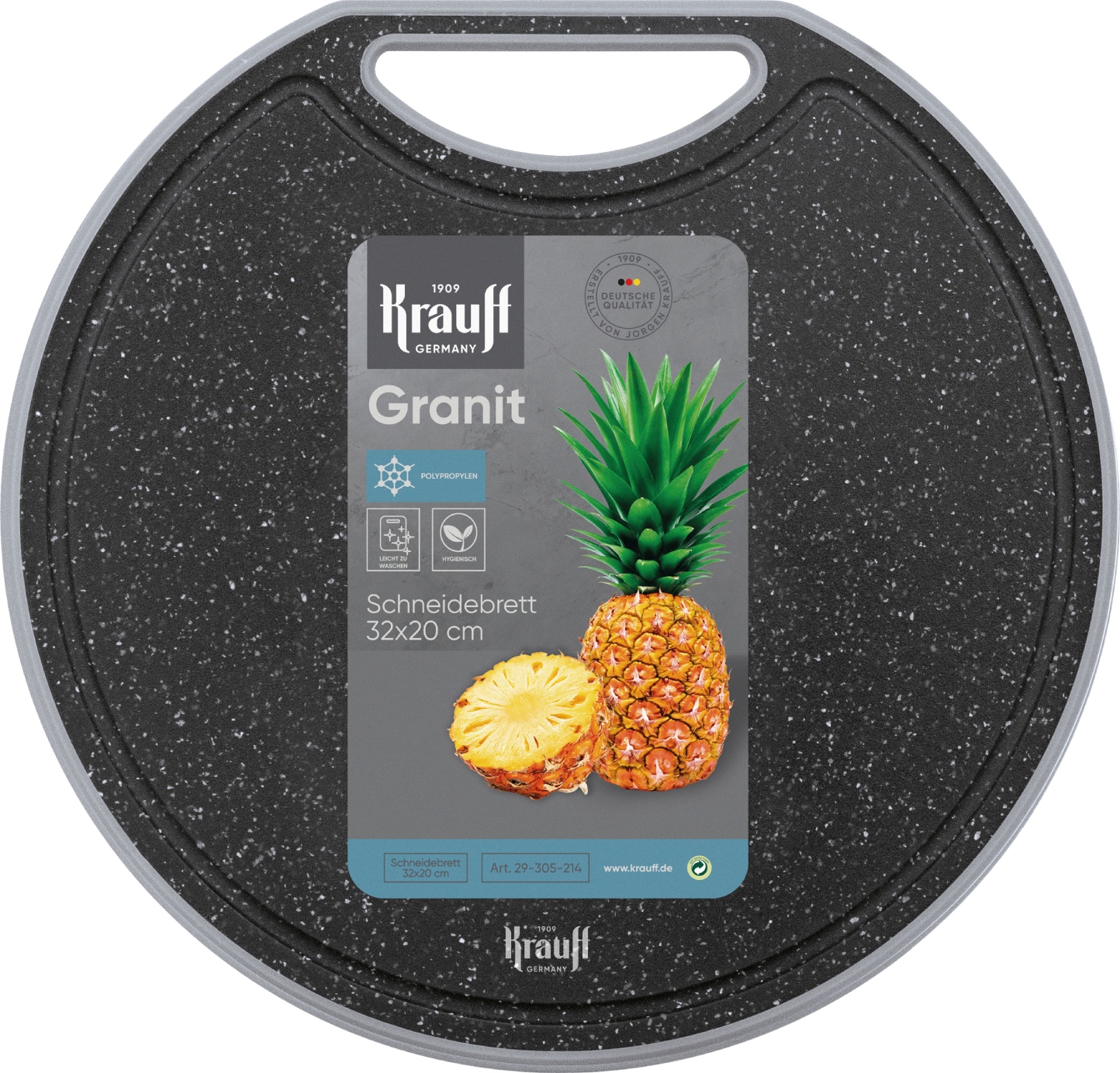 Разделочная доска Krauff 29-305-214 31.8x19.5x0.7 см - Фото 1