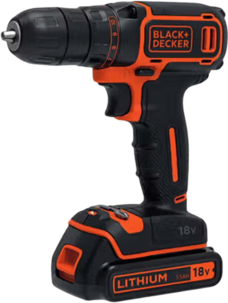Дриль-шуруповерт Black&Decker BDCDD12B - Фото 1
