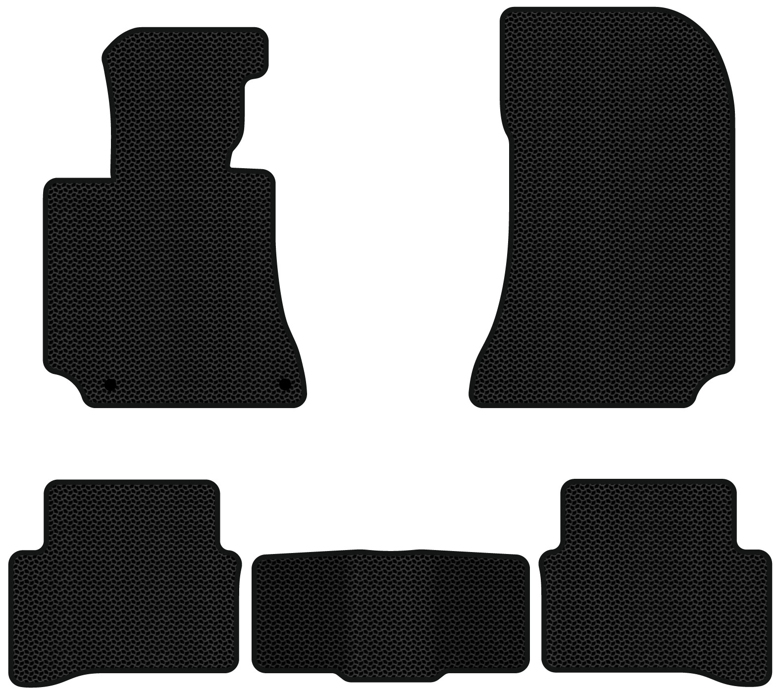 EVA коврики в салон авто EVAtech для E-Class (W212) Mercedes-Benz 2009-2016 4 поколение Sedan EU MB3160CB5MS2KBB - Фото 1
